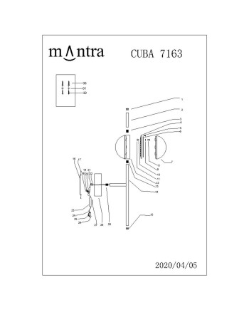 CUBA * APLIQUE 8W